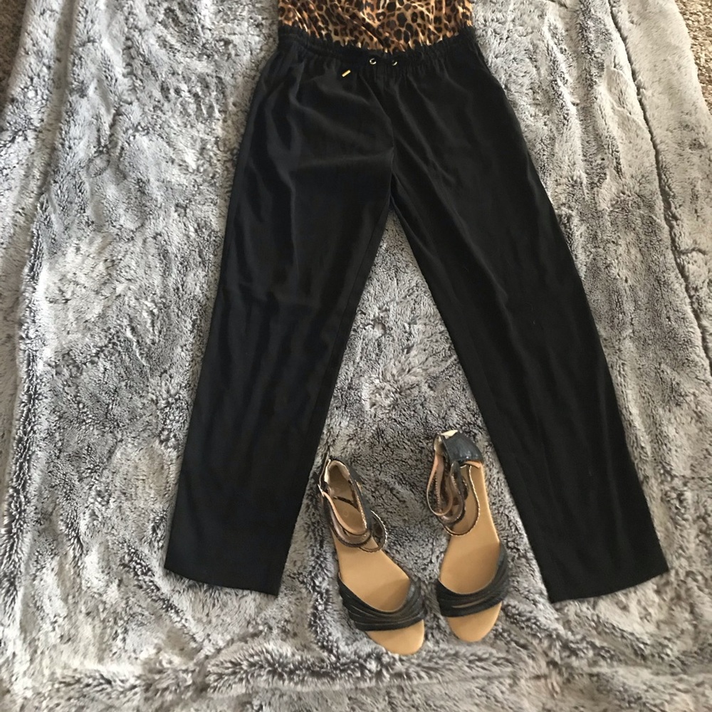 Leopard print jump suit